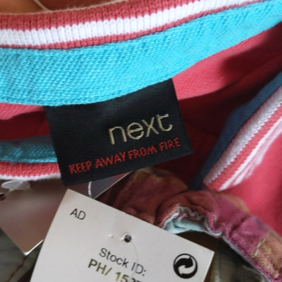 NEW next UK polo shirt & cargo shorts matching outfit set 3-6 months baby - Picture 3 of 12